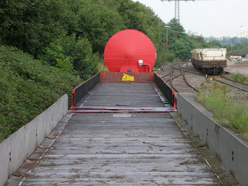 Auffahrrampe f�r Feuerwehrfahrzeuge in Hagen-Vorhalle