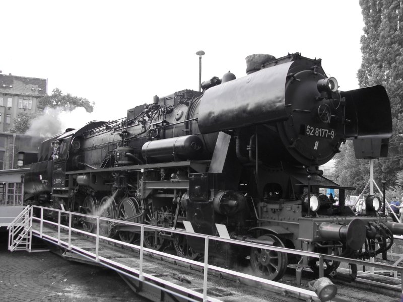 Aufgenommen am 05.07.08 im Bw Halle