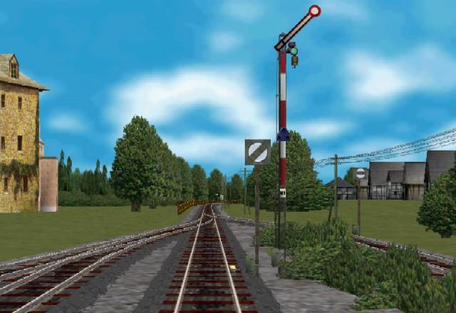 Ausfahrt aus Edelrath mit neuem Signal