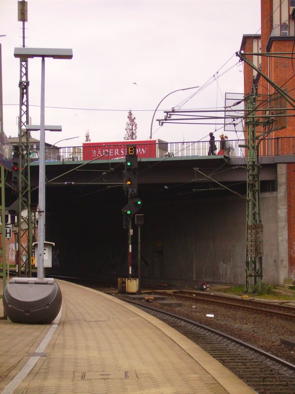 Ausfahrtsignal von Gleis 8 im Hamburger Hbf. 28.03.08