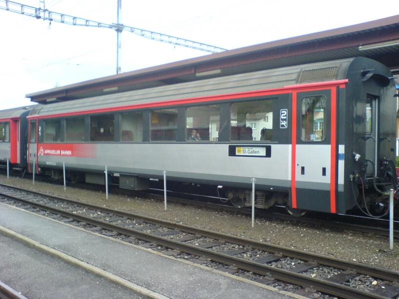 B 295 im Bahnhof von Appenzell am 08.05.2006
