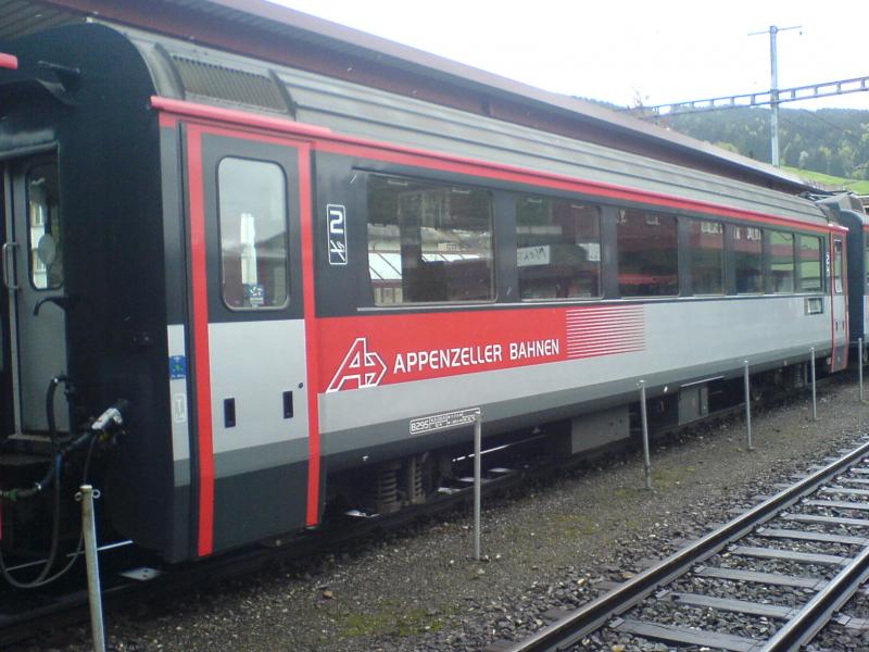 B 295 im Bahnhof von Appenzell am 08.05.2006