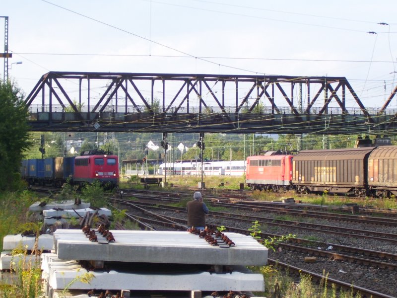 Bahnalltag in Wiesbaden-Ost; 13.09.2007