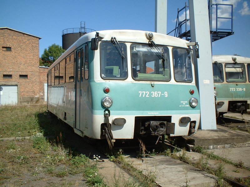 Bahnbetriebswerk Stendal 25.08.2003 (772 367-9)