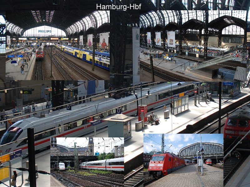 Bahnbilder Hamburg-Hbf 2007