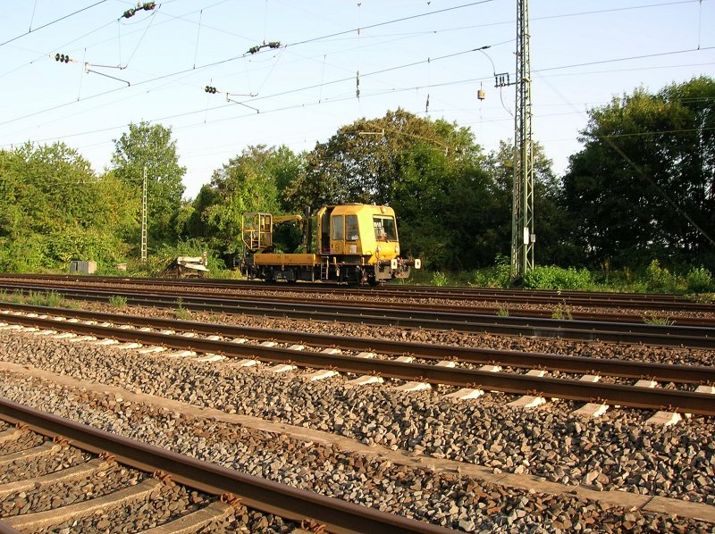 Bahndienstfahrzeug bei Neuwied.