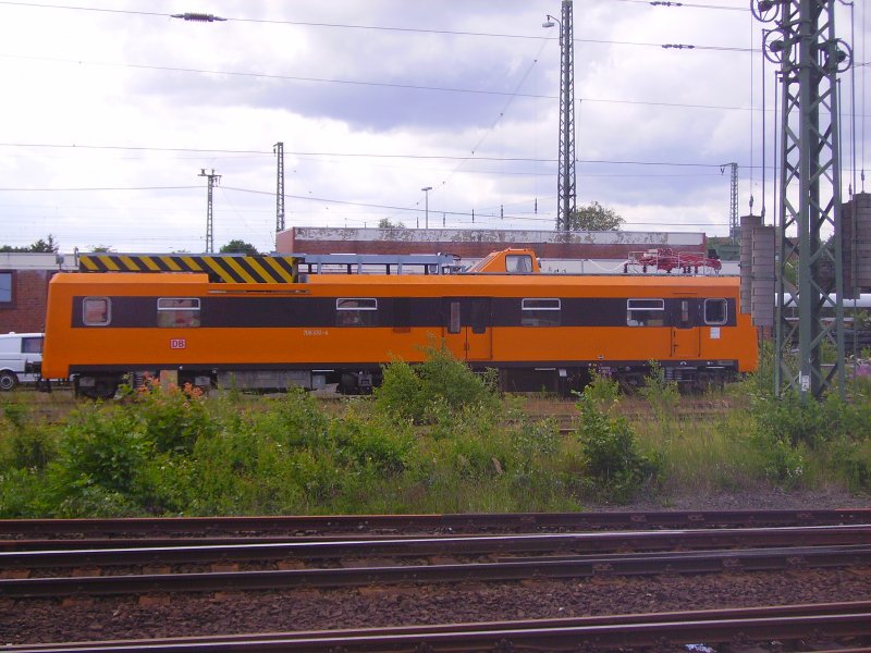 Bahnfahrzeug abgestellt in Hamburg. 14.06.08