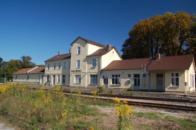 Bahnhof Bad Berka (Strecke Weimar Kranichfeld)- Ilmtalbahn