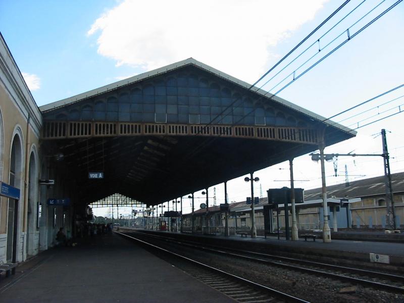 Bahnhof Beziers am 23.8.2005