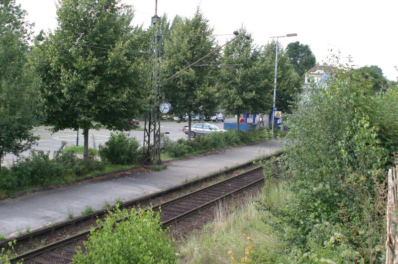 Bahnhof, bzw. Haltestelle Sch�tmar.