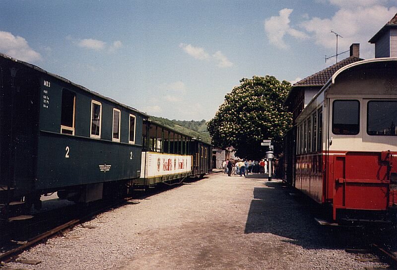 Bahnhof Drzbach im Mai 1987