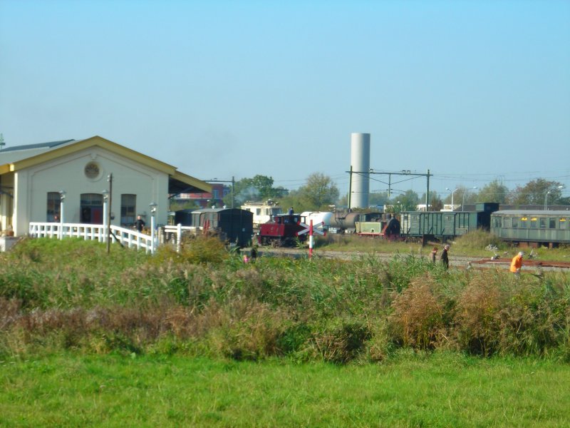 Bahnhof Goes im sommer 2007