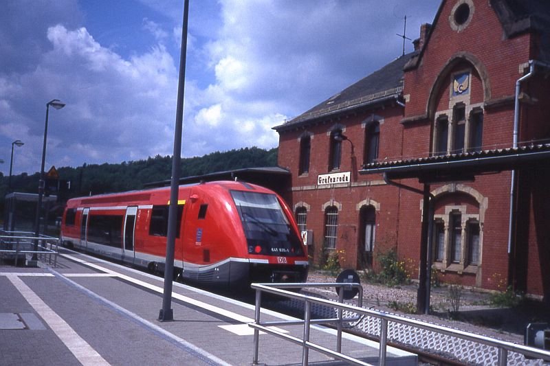 Bahnhof Grfenroda, Regionalbahn nach Gotha
