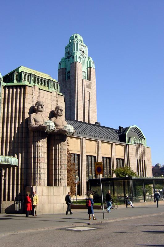 Bahnhof Helsinki, September 2003