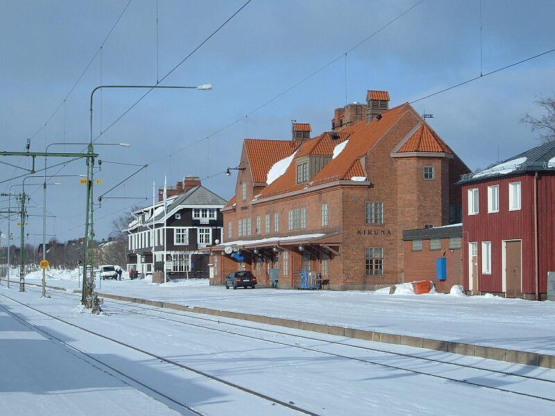 Bahnhof Kiruna am 20.03.2006