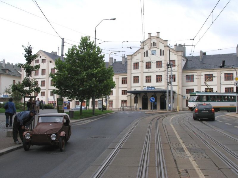 Bahnhof Liberec am 1372007. Bahnbilder.de