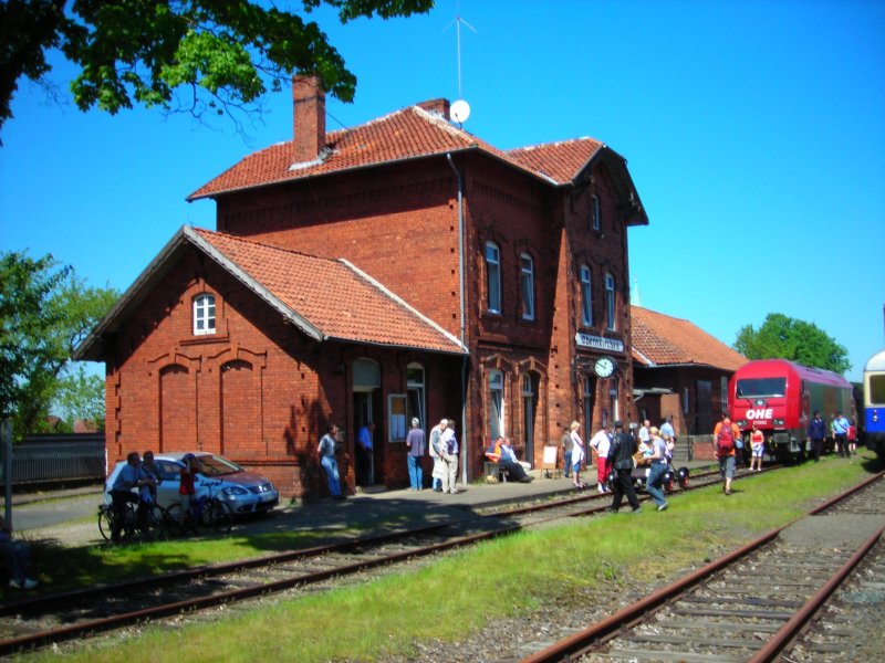 Bahnhof Obernkirchen am 10.5.08