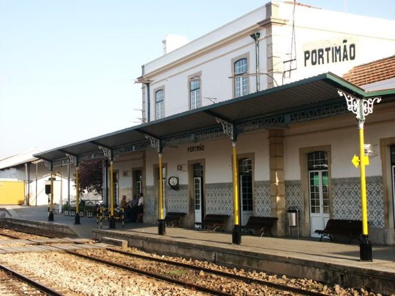 Bahnhof Portimo an der Algarve