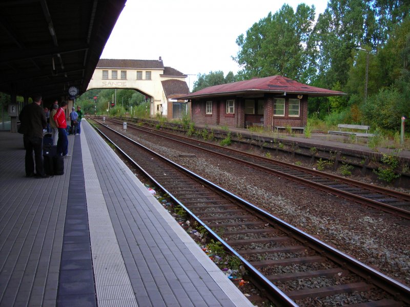 Bahnhof Sande (sommer 2007)