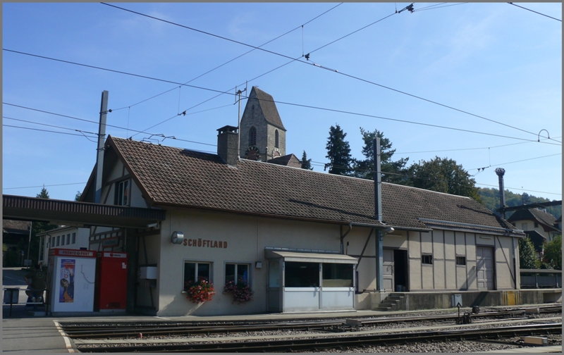 Bahnhof Schftland Endstation im Suhrental. (03.10.2009)