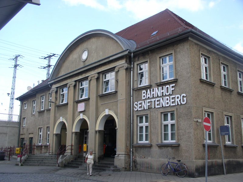 Bahnhof Senftenberg, 13.08.2009.