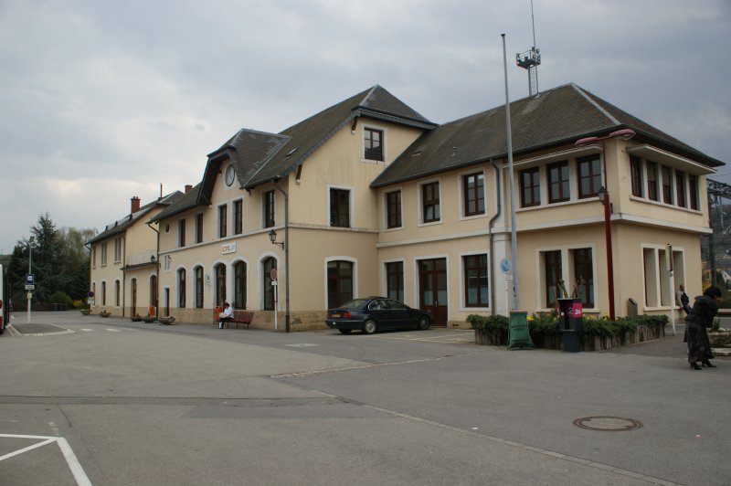 Bahnhof Wasserbillig aufgenommen am 22.05.2009