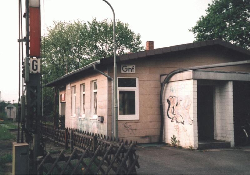Bahnhofsgebude Braunschweig-Gliesmarode