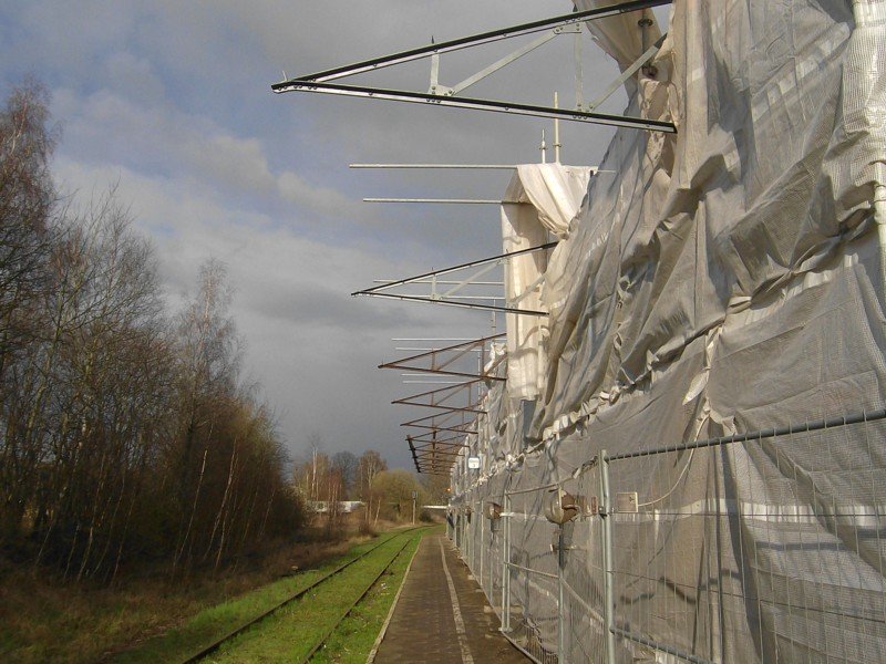Bahnsteig 3 in Richtung Bad Kleinen...