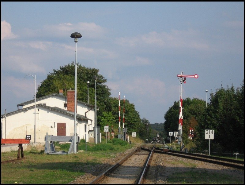 Bansin Seebad, Ausfahrt Richtung Heringsdorf , 12.08.2006