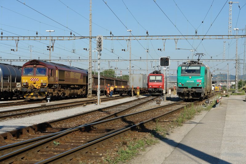 BB 37049 - 482 032 - 66208 Euro Cargo Rail Muttenz 15 juillet 2008