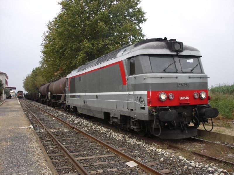 BB 67400 in Vauvert. Vauvert 12.10.2005.
BB 67400  Vauvert. Vauvert le 12.10.2005.
