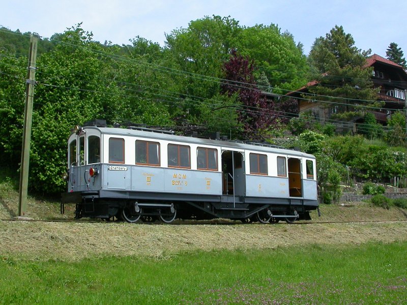 BCFeh 4/4 6 ex MCM 21.05.2009  Blonay 