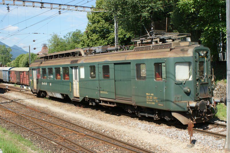 BDe 4/4 651 der OeBB aufgenommen am 28.06.2008
