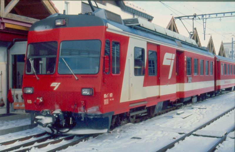 BDe 4/4 II  613
03.01.03 Saignelgier