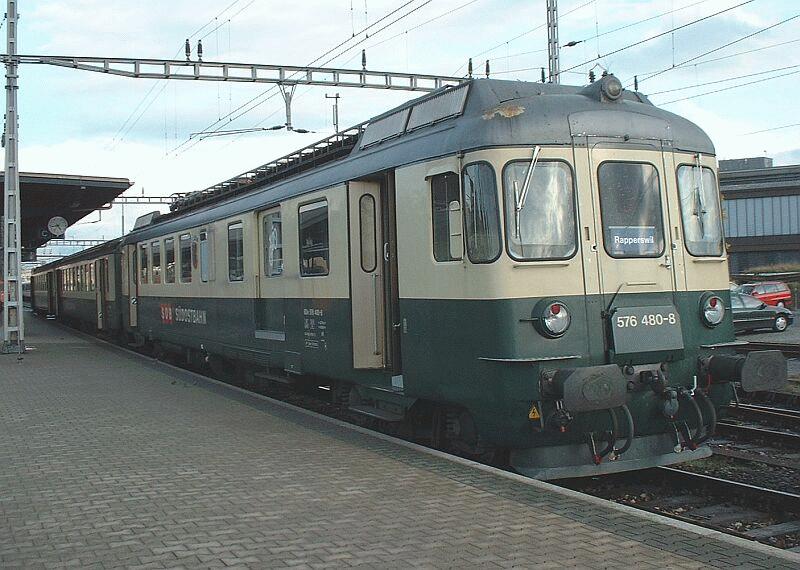 BDe 576 480 am 19.10.2002 in Rapperswil