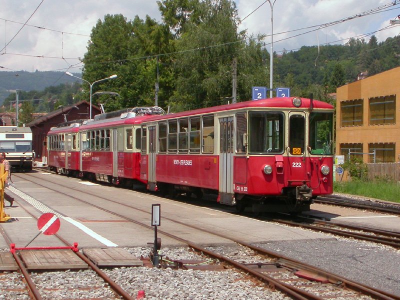 BDeh 2/4 73 74 Bt 222 Blonay 09.06.2007