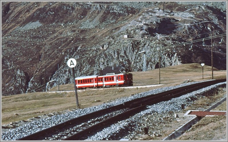 BDeh 2/4+ABt unterhalb Ntschen. (Archiv 12/83)