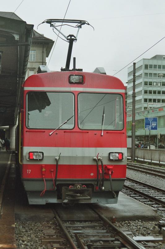 BDeh 4/4 17 im AB Bahnhof St.Gallen am 08.05.2006