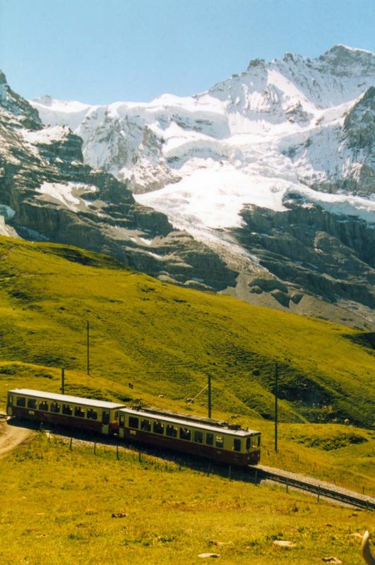 BDhe 2/4 209 unterwegs nach Kleine Scheidegg 15-8-2002