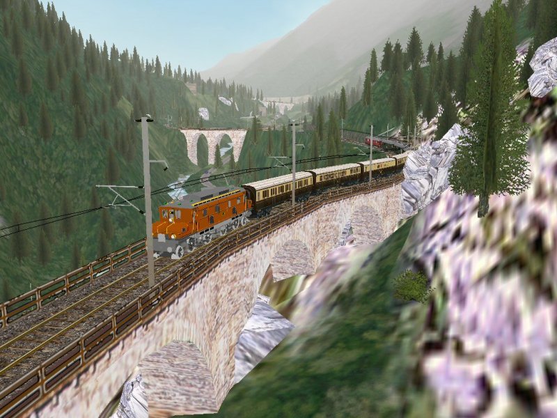 Be 46 in der Schweiz (Albula Line)