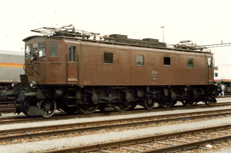 Be 4/7 12504 In Basel im Dez.1985