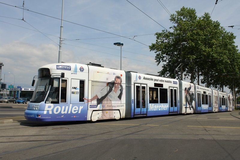 Be 6/8 862 Unireso au Bachet-de-Pesay Genve le 04 juin 2006