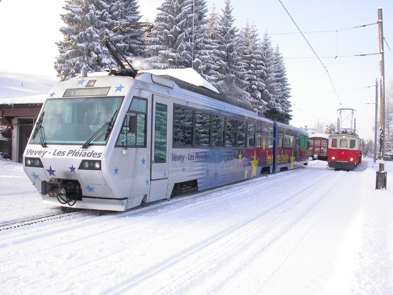 Beh 2/4 71 Bt 224 He 2/2 2 Les Pliades 27.02.2004