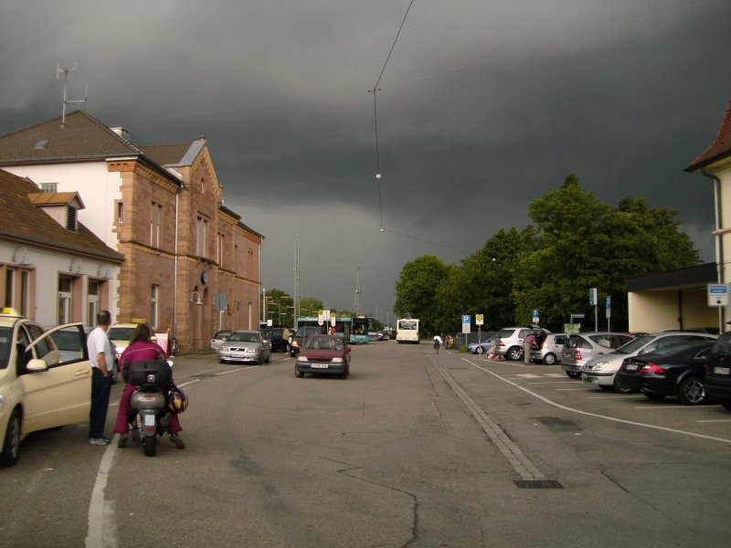 Beim Bahnhof Emmendingen am 26.05.2009.
