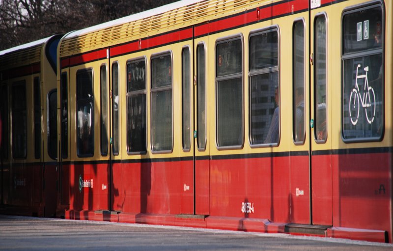 BERLIN, 31.03.2009, S46 im Bahnhof Schöneweide
