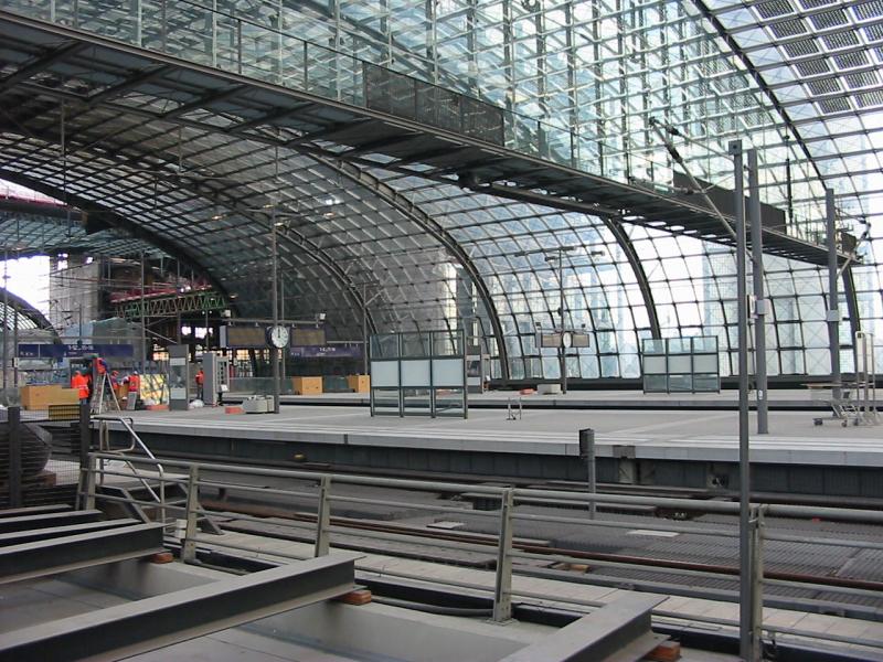 Berlin Lehrter Bahnhof (Hauptbahnhof).