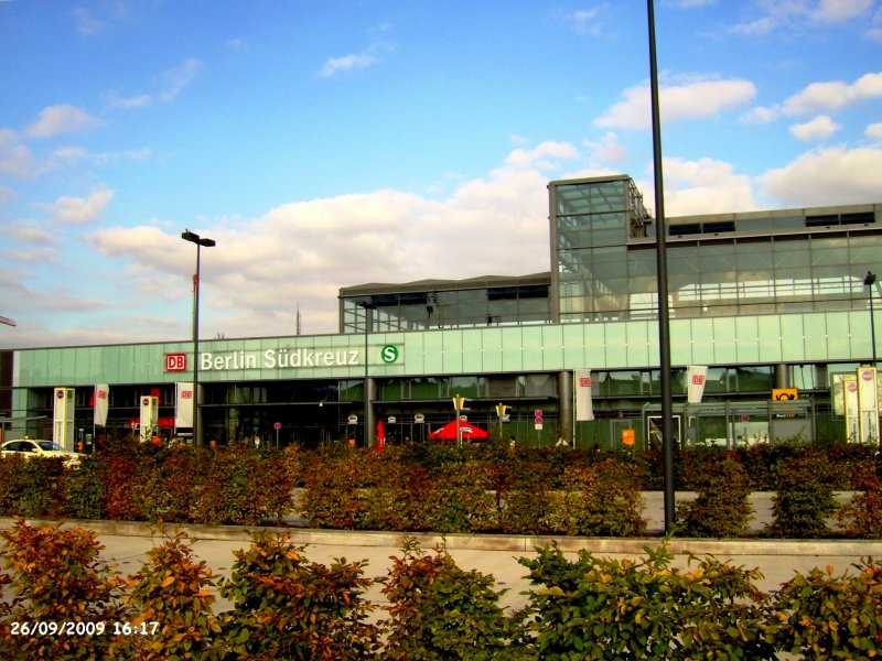 Berlin-S�dkreuz (ehemals Papestra�e) am 26.09.2009