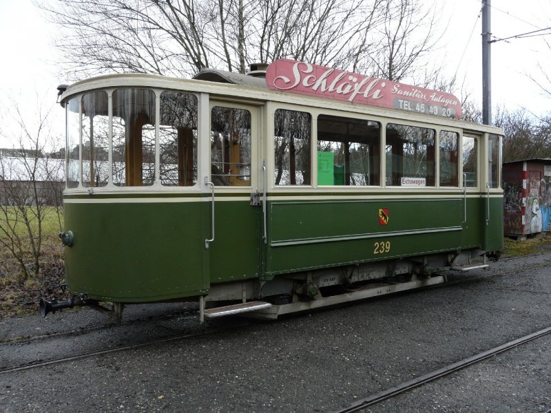 Bern Mobil - Oldtimer Anhnger B 239 .. Foto vom 09.12.2007
