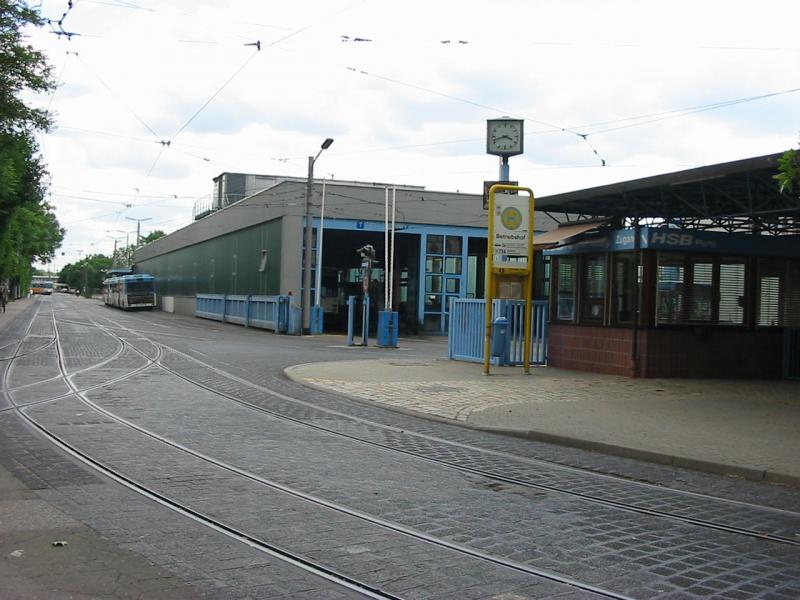 Betriebshof der Heidelbergstra�enbahn und dem Heidelberger Busverkehr.