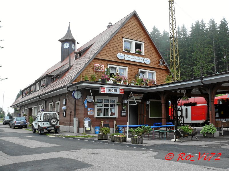 Bf Feldberg-Brental,der hchstgelegene Bf Deutschlands,967m .d.M